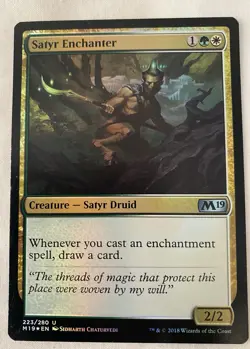 Satyr Enchanter Core Set 2019 Foil - Image 1