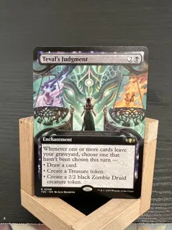 Teval’s Judgment Extended Art- NM, Tarkir: Dragonstorm Commander Decks Variants - Image 1