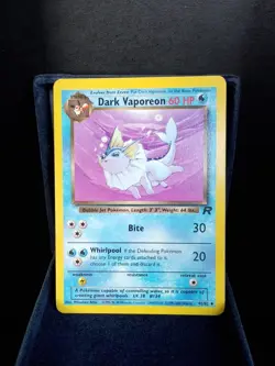 Pokemon TCG Karte Dark Vaporeon 45/82 Team Rocket Expansion - Image 1