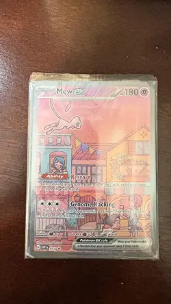 Mew ex SVP 053 Pokemon TCG Scarlet Violet 151 Black Star Promo Full Art SEALED - Image 1