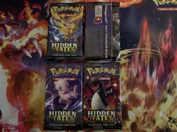Pokemon Hidden Fates Booster Pack Complete Set - Image 3