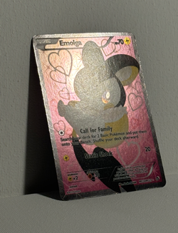 Emolga RC23/RC25 Full Art Holo LP - Pokemon TCG LT Radiant Collection - Image 3