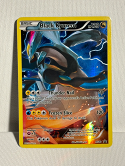 Black Kyurem XY80 Holo Rare LP - Pokemon TCG XY Black Star Promo - Image 1