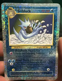 Pokemon TCG Golduck Reverse Holo Legendary Collection 43/110 LP-MP - Image 2