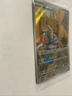Mimikyu Pokemon Paldean Fates ETB Exclusive Promo 075 SEALED - Image 4