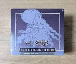 Pokemon TCG - Chilling Reign Elite Trainer Box Ice Rider Calyrex ETB Sealed - Image 1