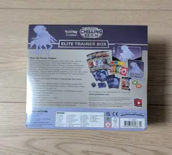 Pokemon TCG - Chilling Reign Elite Trainer Box Ice Rider Calyrex ETB Sealed - Image 3