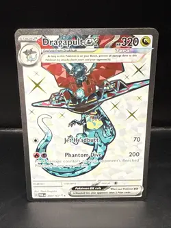 Pokemon TCG Dragapult ex 200/167 Twilight Masquerade Full Art Ultra Rare Holo NM - Image 1