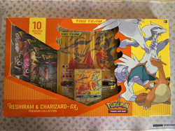 Pokemon TCG Reshiram & Charizard GX Premium Collection Box - Image 1