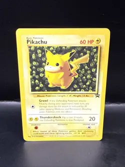Pokemon TCG Pikachu Wizards Black Star Promos Rare Pokemon S - Image 2