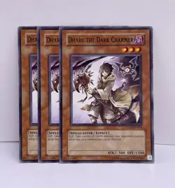 Yu-Gi-Oh! 3X Dharc the Dark Charmer - TDGS-EN026 Playset - Image 1
