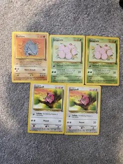 Pokemon 1999 WOTC Vintage Bundle. 53 Cards From base Set, Jungle, Fossil - Image 5