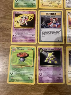Pokemon Cards WOTC Rare Bundle Fossil Jungle Rocket Base X 12 Old Vintage - Image 5