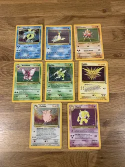 Pokemon Cards WOTC Holo Bundle Joblot Old Vintage Fossil Jungle Base X 8 - Image 1