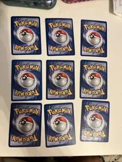 Pokemon Vintage WOTC Bundle 9 Cards Base Jungle Fossil Rocket Neo Discovery LP - Image 2