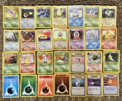 Pokemon Vintage WOTC Holo Bundle Rare Collectible Card 1999 Base/Fossil/Jungle - Image 1