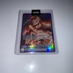 Donquixote Doflamingo Leader Alt Art-One Piece TCG OP14-060 ENGLISH MINT - Image 1