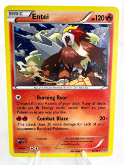 Entei 14/98 - XY Ancient Origins - Cosmos Holo - Pokemon - LP - Image 1