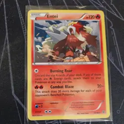Pokemon TCG Entei Ancient Origins 14/98 Cosmos Holo - Image 1