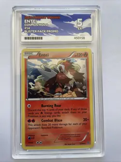 Entei 14/98 Cosmos Holo XY 2015 Ancient Origins Pokemon Card Promo ACE 5 - Image 1