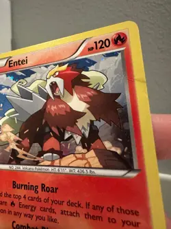 Entei XY Ancient Origins 14/98 Cosmos Rare Holo Promo 2015 Pokemon MP 1218#290 - Image 4