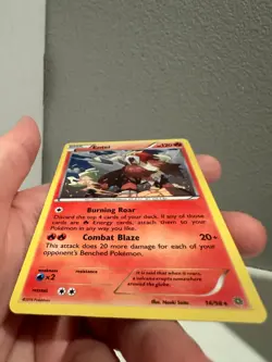 Entei XY Ancient Origins 14/98 Cosmos Rare Holo Promo 2015 Pokemon MP 1218#290 - Image 5