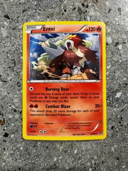 Pokemon TCG Cards Entei 14/98 Ancient Origins Alternate Cosmos Holo Promo NM-M - Image 1