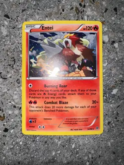 Pokemon TCG Cards Entei 14/98 Ancient Origins Alternate Cosmos Holo Promo NM-M - Image 3