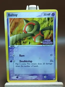 HP/DMG Pokemon Baltoy 59/110 Reverse Holo Stamped EX Holon Phantoms - Image 1