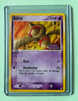 POKEMON NINTENDO EX HOLON PHANTOMS -BALTOY 59/110 -REVERSE HOLO- STAMPED NM/M - Image 2