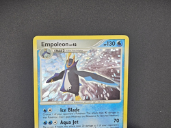 Pokemon TCG Empoleon LV.42 4/130 Diamond & Pearl Rare Holo Vintage Card - Image 2