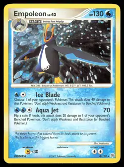 Empoleon 4/130 Holo Rare | MP | Diamond & Pearl Base | Pokemon TCG - VINTAGE - Image 1