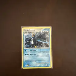 2007 Pokemon, Diamond & Pearl, #4/130 Empoleon LV.42, Holo Rare LP - Image 1