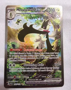 Pokemon Meowscarada ex SIR Holo 256/193 Paldea Evolved | NM-Mint - Image 1