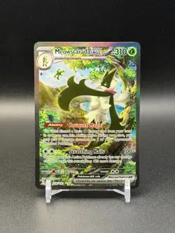 Pokemon Meowscarada ex 256/193 Sv02: Paldea Evolved SIR - Image 1