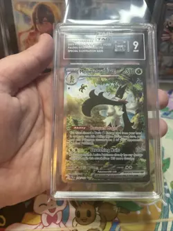 Pokemon Meowscarada EX 256/193 Paldea Evolved SIR TAG 9 Mint - Image 4