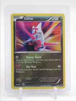LATIAS 2012 POKEMON BLACK & WHITE DRAGON VAULT HOLO 9/20 Q0107 - Image 1