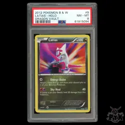 Latias Holo #9/20 PSA 8 Dragon Vault Pokemon 2012 - Image 1
