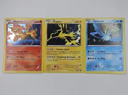 Pokemon Moltres 14/99, Articuno 27/99, Zapdos 41/99 Holo Rare Next Destinies LP - Image 1