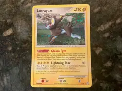 Pokemon Diamond & Pearl Base - Luxray LV.48 - 7/130 - Holo Rare - Image 1