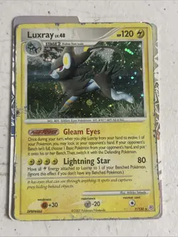 Luxray - Diamond and Pearl 7/130 Rare Holo Pokemon TCG - Image 1