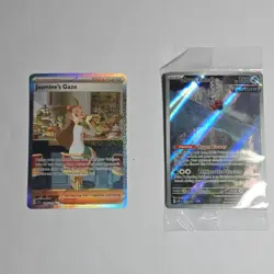 Lot of 2 Pokemon TCG SVP EN Holo Cards Jasmine's Gaze Iron Bundle - Image 1