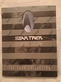 Star Trek Fajo Collection Customizable Card Game Complete Sealed Box Set CCG - Image 1