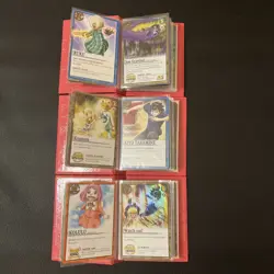 Three (3) Zatch Bell! The Card Battle Red Spell Book Binders With Cards - Image 5