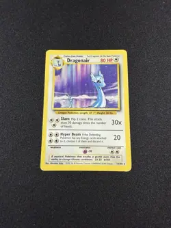 Pokemon TCG Dragonair Base Set Unlimited Rare Card 18/102 - Image 1
