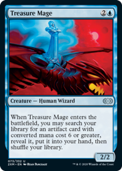 Treasure Mage - Foil NM, English MTG Double Masters - Image 1