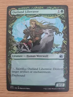 Magic the Gathering Outland Liberator Frenzied Trapbreaker NM UNGRADED -303- - Image 1