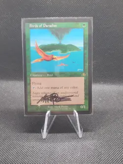 MTG Foil Artist Proof 13/50 Mark Poole - Birds of Paradise - Image 1
