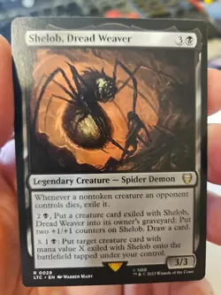 MTG - The Lord of the Rings - Shelob, Dread Weaver - NM - NF - Image 1