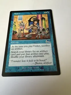 Tinker #45 (NM) Urza's Legacy ULG Magic MTG - Image 1